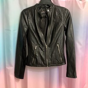 Express leather jacket